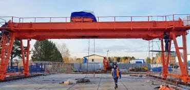 Кран козловой двухбалочный — грузоподъёмность до 50 т, ULS ASIA